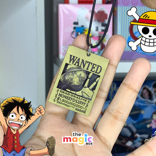 Collar Wanted de Luffy