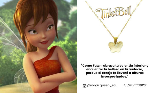 Collar inspirado en Fawn de Tinkerbell