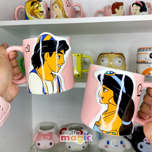 Taza de Jasmine y su príncipe