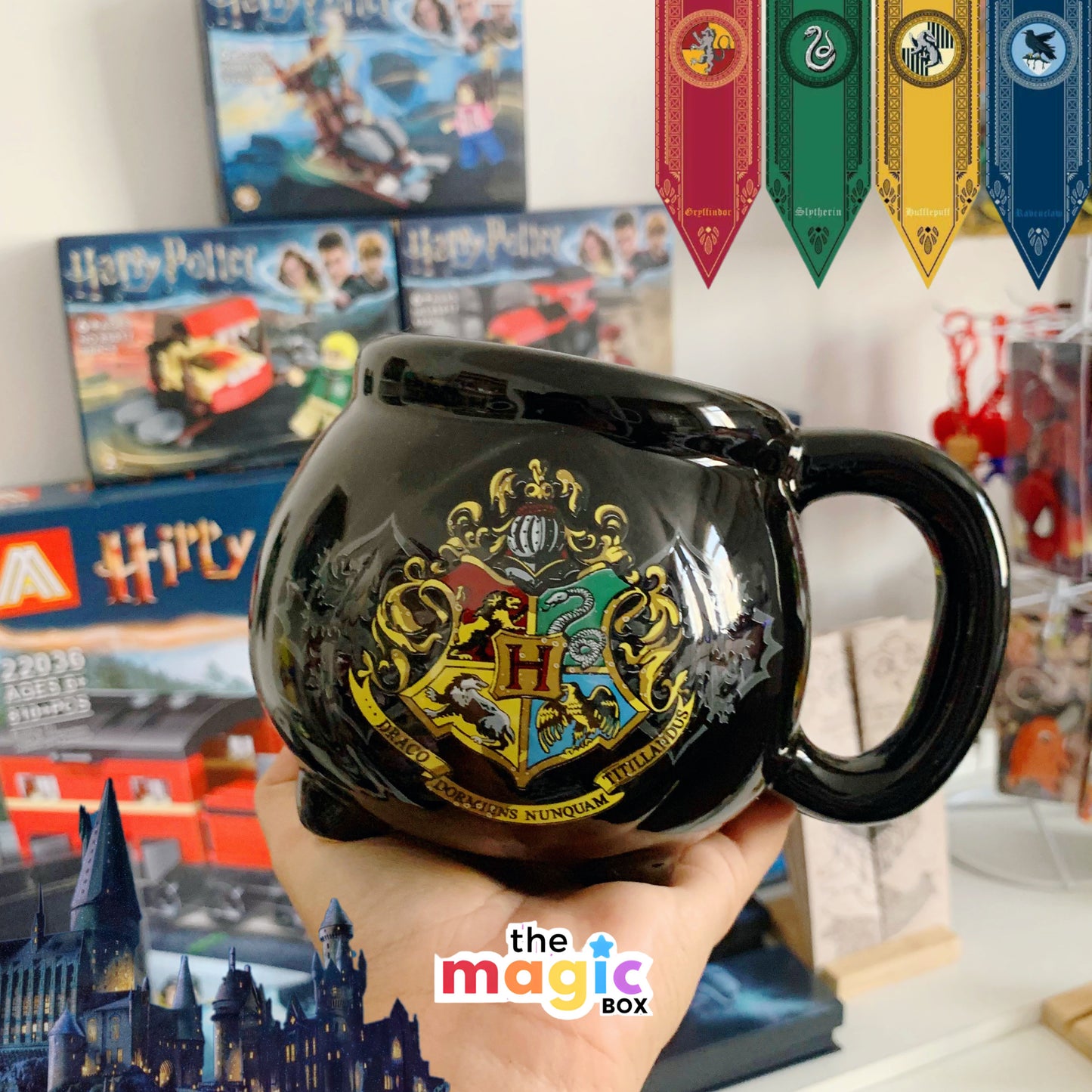 Taza de Caldero mágico de Hogwarts