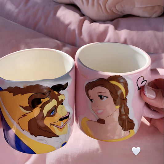 Taza de Bella y Bestia