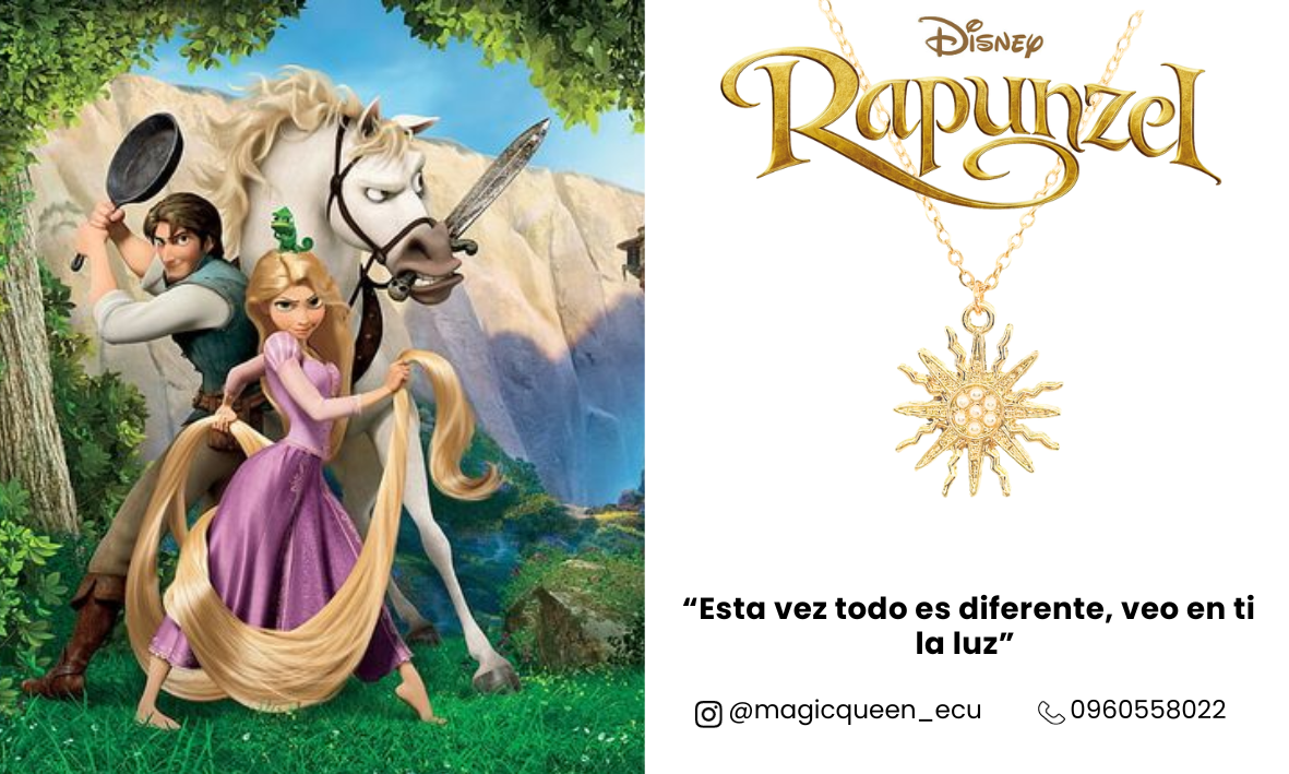 Collar de Rapunzel + envío gratis