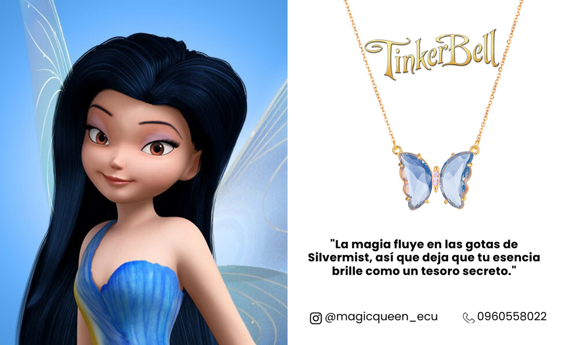 Collar inspirado en Silvermist